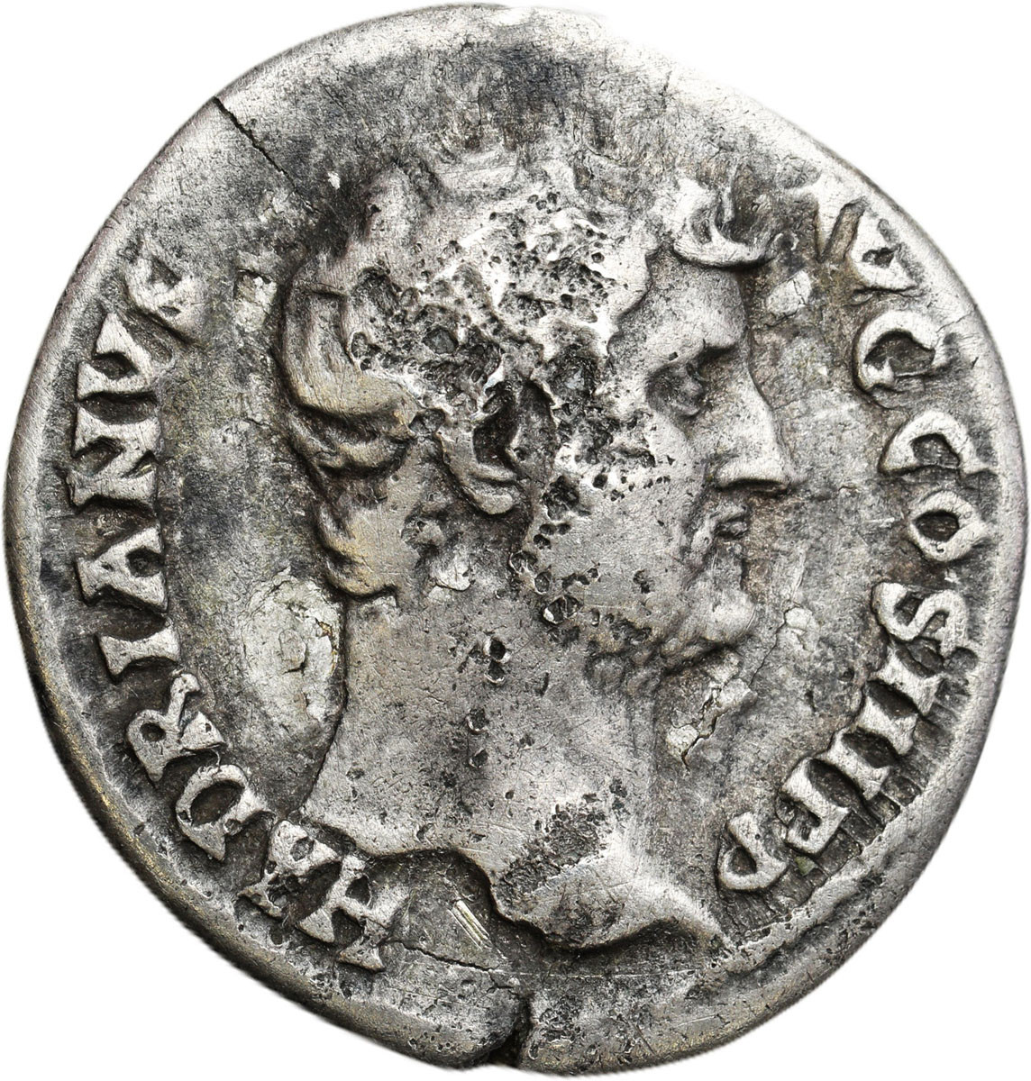 Cesarstwo Rzymskie, Hadrian (117–138). Denar 117–138, Rzym
